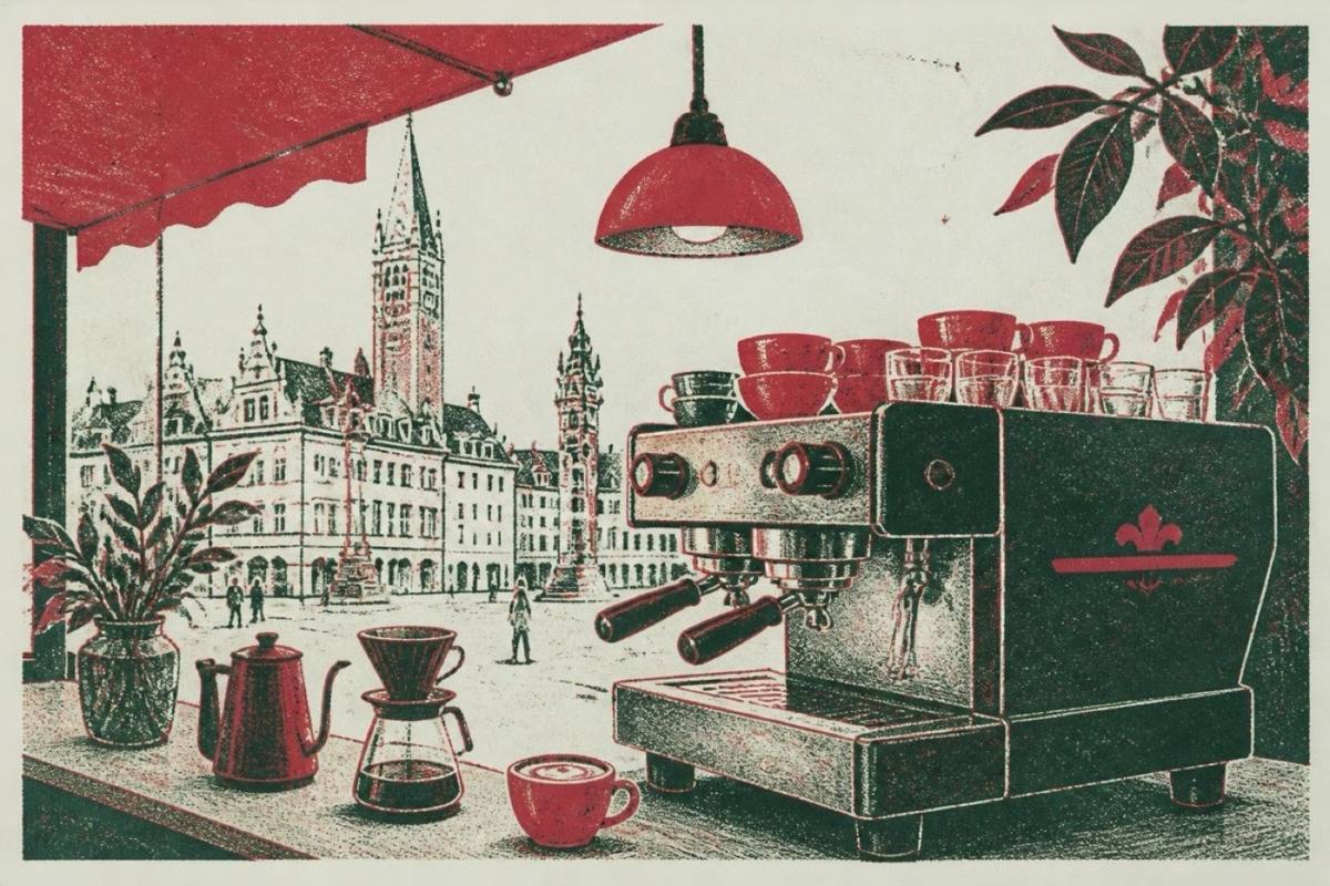 Specialty coffee in Lille Cafeine La Marzocco