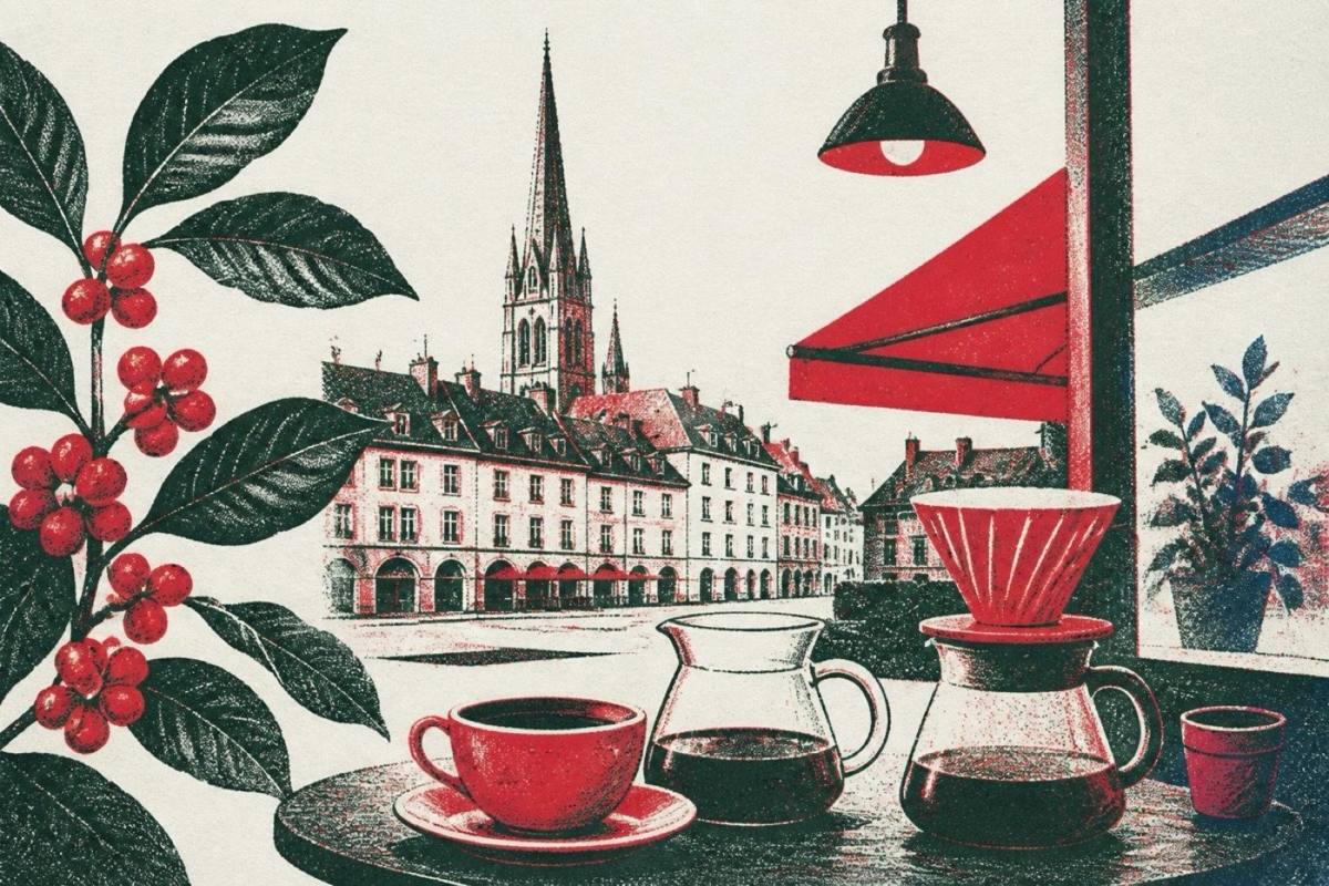 Morning Glory Café Dijon France specialty coffee Mokxa Lyon