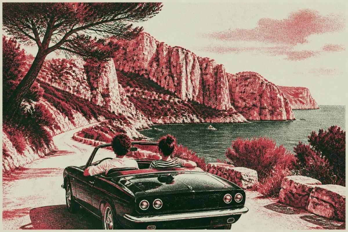 Road trip France friendship goal Parque National des Calanques Cassis